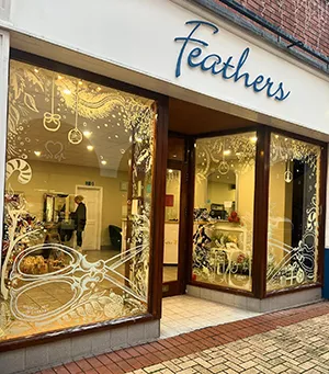 highstreet window art